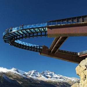 The Glacier Skywalk & Columbia Icefield