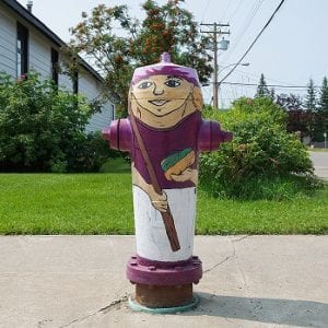Painted Fire Hydrants