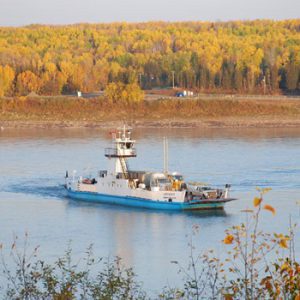 The Lafferty Ferry – Liard River Crossing
