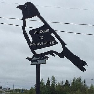 Norman Wells Sign