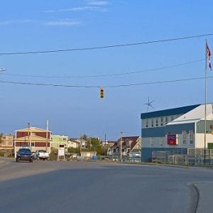 The Only Traffic Light North of the Arctic Circle