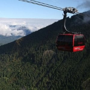 Peak 2 Peak Whistler Gondola
