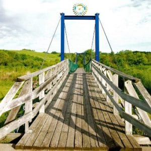 Rotary Swinging Bridge