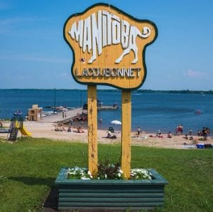 Lac du Bonnet Town Dock and Beach