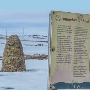 Amundsen’s Maud Stone Cairn