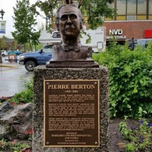 Home Town of CBC Journalist Pierre Berton