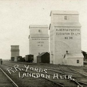 Old Grain Elevators Place