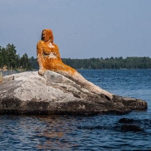 Rainy Lake Mermaid