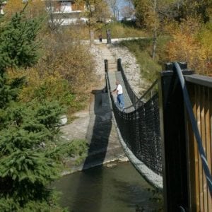 Roy Wilson Suspension Bridge