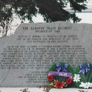 Almonte Train Wreck, 1942
