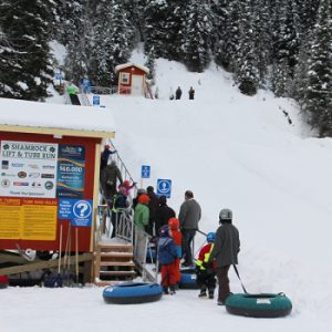 Barkerville’s Shamrock Tube Run