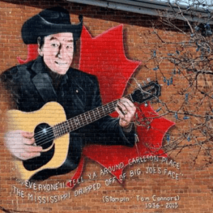 Stompin’ Tom Mural