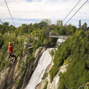 Chutes Montmorency Zipline