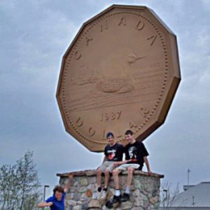 Loon Dollar Monument