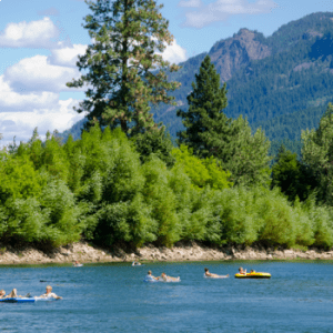 Tube Float from Belvedere Park to Tuey Park