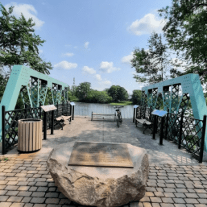 Site d’observation du vieux pont Athanas-David