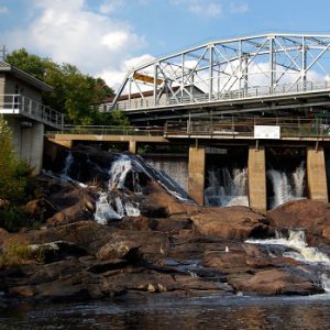Bracebridge Falls & Silver Bridge