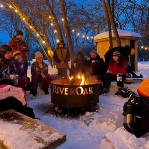 RiverOak Ice Skating Trail