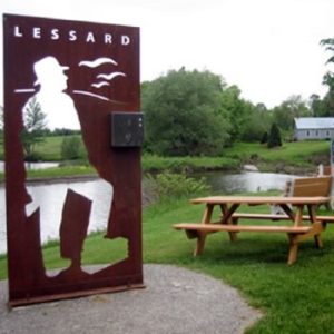 Monument of Oscar Lessard