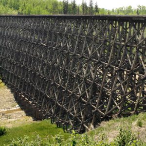 Pouce Coupe Trestle Bridge