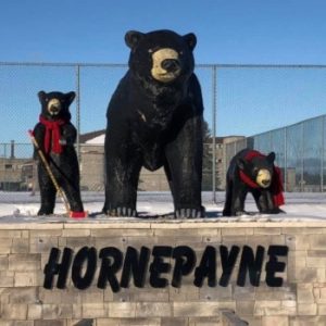Three Bears Statues
