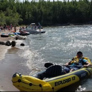 Nutimik Lake Campground Beach