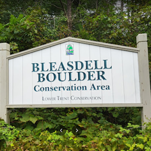 Bleasdell Boulder Conservation Area