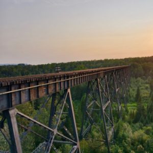 Blende River Viaduct-Pass Lake Trestle