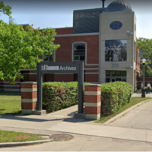 City of Toronto Archives