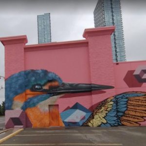 Mural Painting by birdO and Ricardo Cavalo