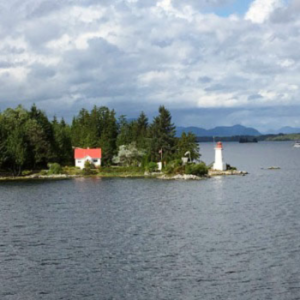 The Dryad Point Lighthouse