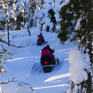 Snowmobiling in Black-River-Matheson