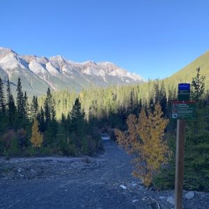 Goat Creek Trailhead Canmore